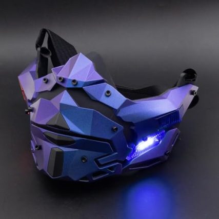 Cyberpunk Half Mask