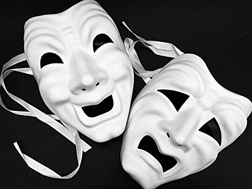 Half Comedy Half Tragedy Mask
