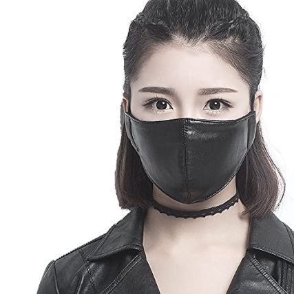 Leather Half Mask