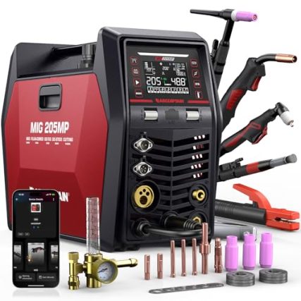 Multi Process Welder With Plasma Cutter